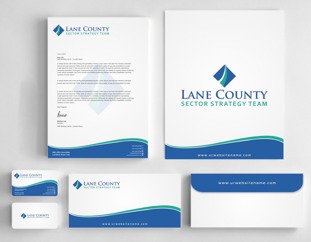 Stationery Design by AwsomeD for Lane Workforce Partnership | Design #12162052