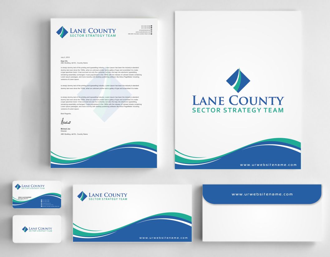 Stationery Design by AwsomeD for Lane Workforce Partnership | Design #12162053