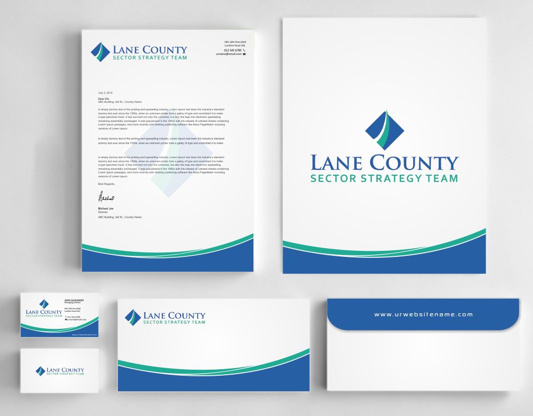 Stationery Design by AwsomeD for Lane Workforce Partnership | Design #12162054
