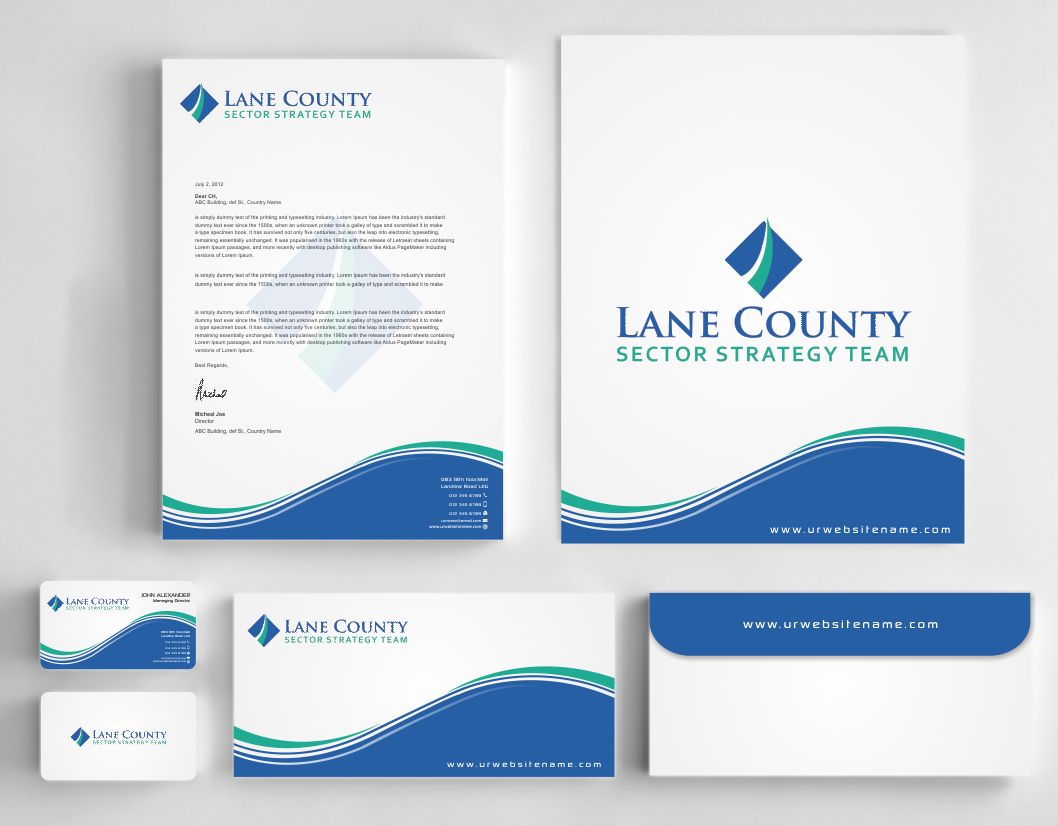 Stationery Design by AwsomeD for Lane Workforce Partnership | Design #12162057