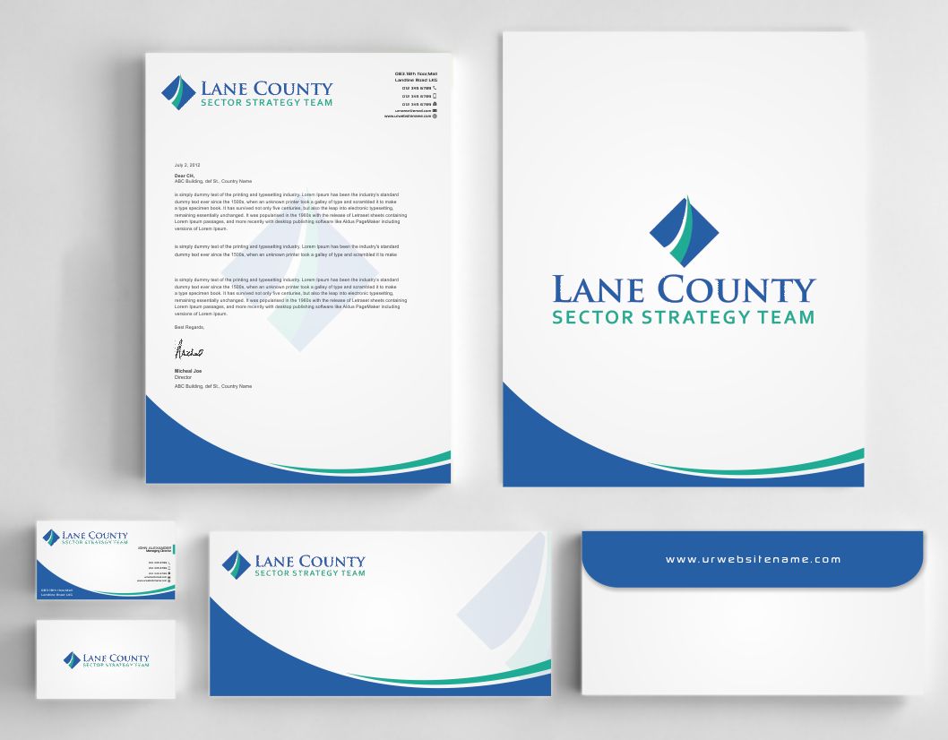 Stationery Design by AwsomeD for Lane Workforce Partnership | Design #12162063