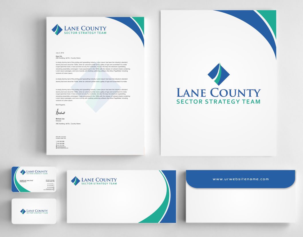 Stationery Design by AwsomeD for Lane Workforce Partnership | Design #12162066