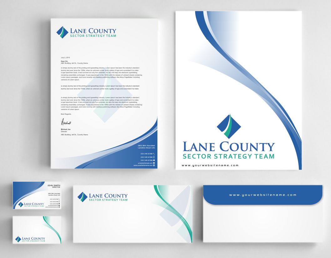 Diseño de Papelería por AwsomeD para Lane Workforce Partnership | Diseño #12162075