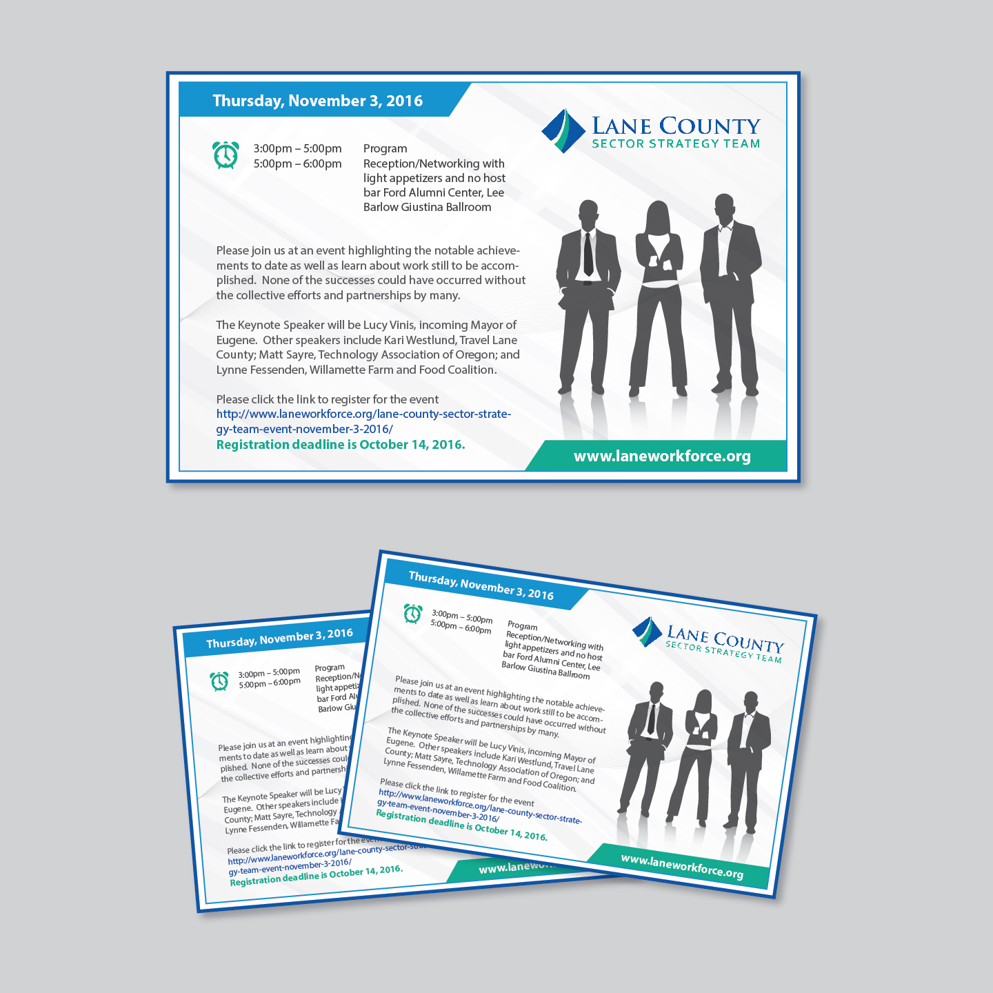Stationery Design by Achiver for Lane Workforce Partnership | Design #12150726
