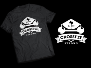 T-shirt Design by highmaxlogodesigns for CrossFit Strong | Design: #12126027