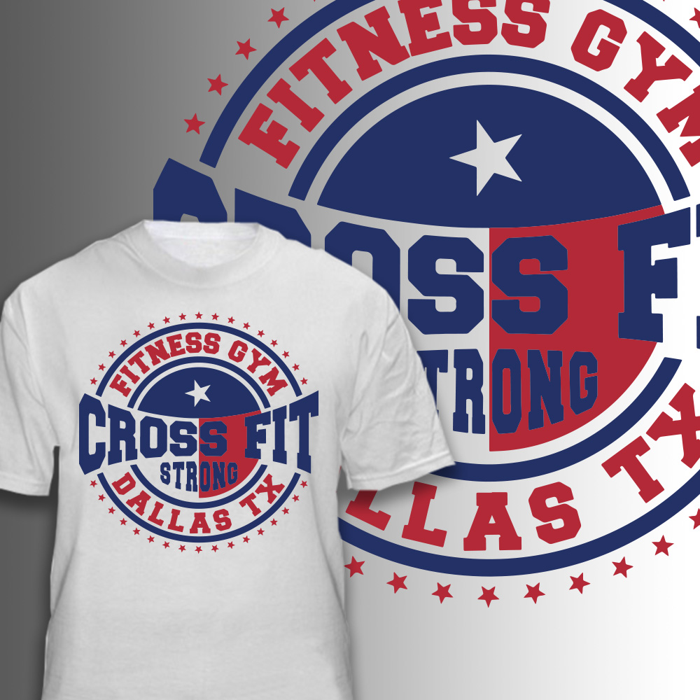 T-shirt Design by DubbyDesign for CrossFit Strong | Design #12189847