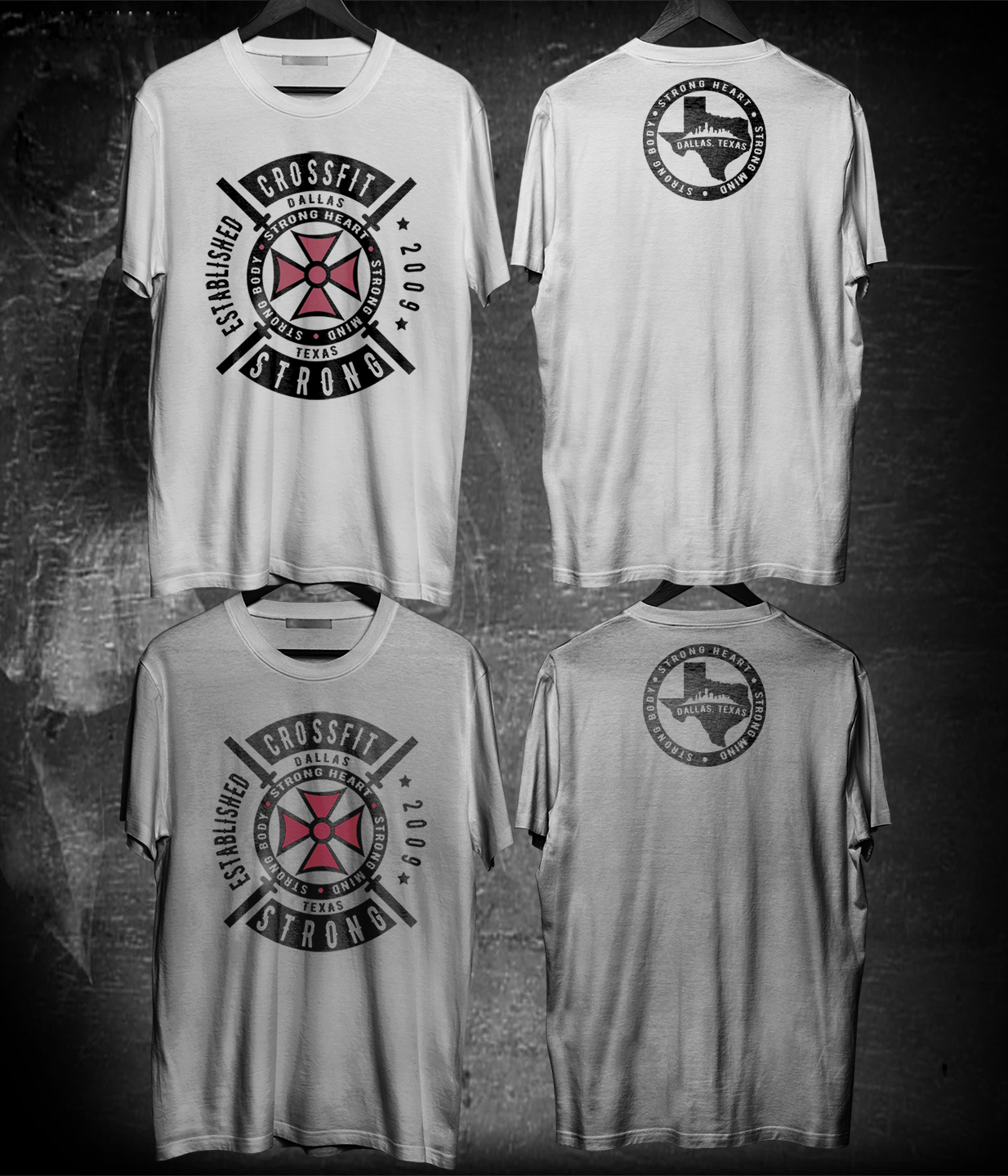 T-shirt Design by valentineresha187 for CrossFit Strong | Design #12177741