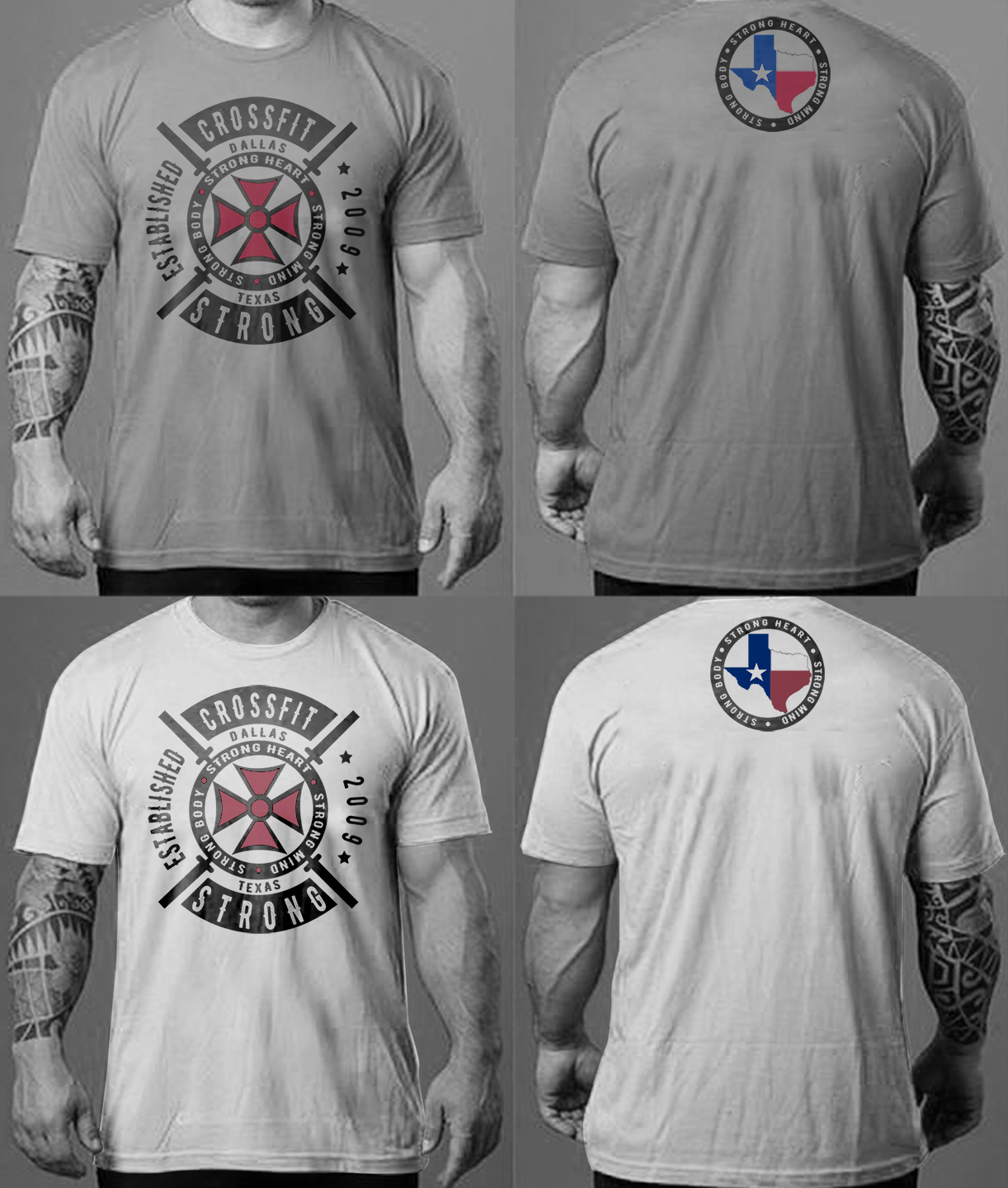 T-shirt Design by valentineresha187 for CrossFit Strong | Design #12177746