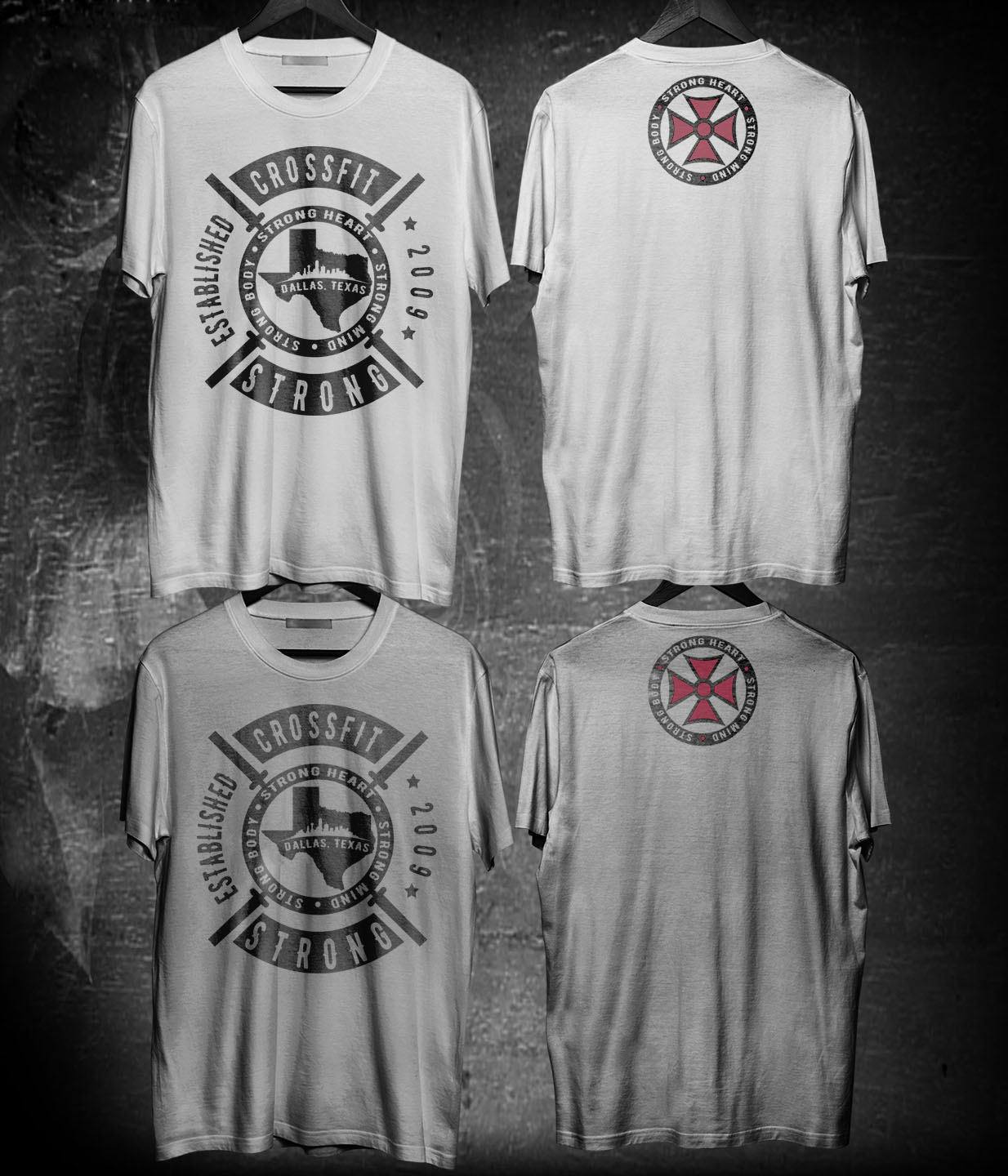 T-shirt Design by valentineresha187 for CrossFit Strong | Design #12233695