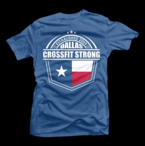 Diseño de Camiseta por D'Mono para CrossFit Strong | Diseño #12190681