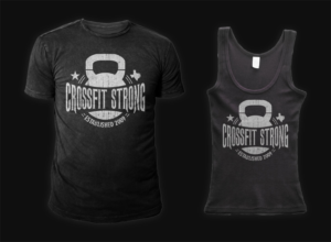 T-shirt Design by D'Mono for CrossFit Strong | Design: #12215989