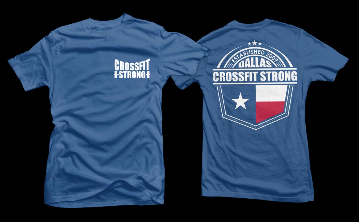 T-Shirt-Design von D'Mono für CrossFit Strong | Design #12490114
