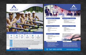 Product sheet for managing talented people! | Flyer Design by Achiver