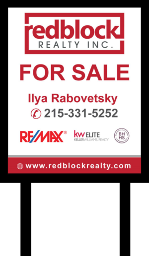 Signage Design by Infinitive Technology for REDBLOCK Realty Inc. | Design: #12225722