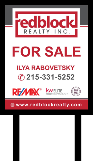 Signage Design by Infinitive Technology for REDBLOCK Realty Inc. | Design: #12225731