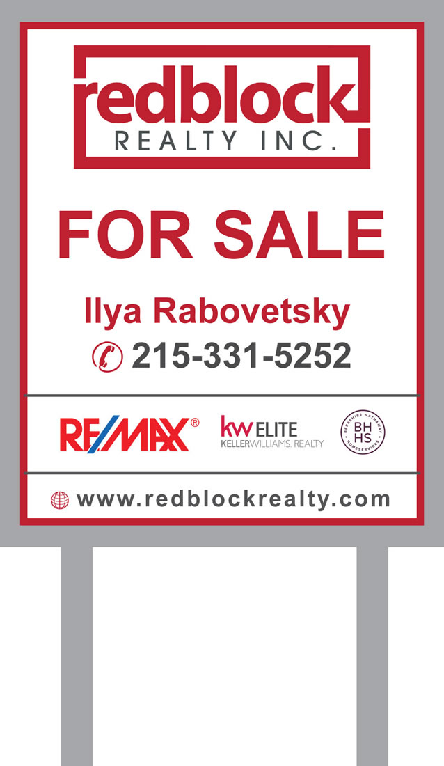 Signage Design by Infinitive Technology for REDBLOCK Realty Inc. | Design #12225732