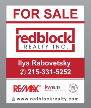 Signage Design by Infinitive Technology for REDBLOCK Realty Inc. | Design: #12228294