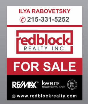 Signage Design by Infinitive Technology for REDBLOCK Realty Inc. | Design: #12228296