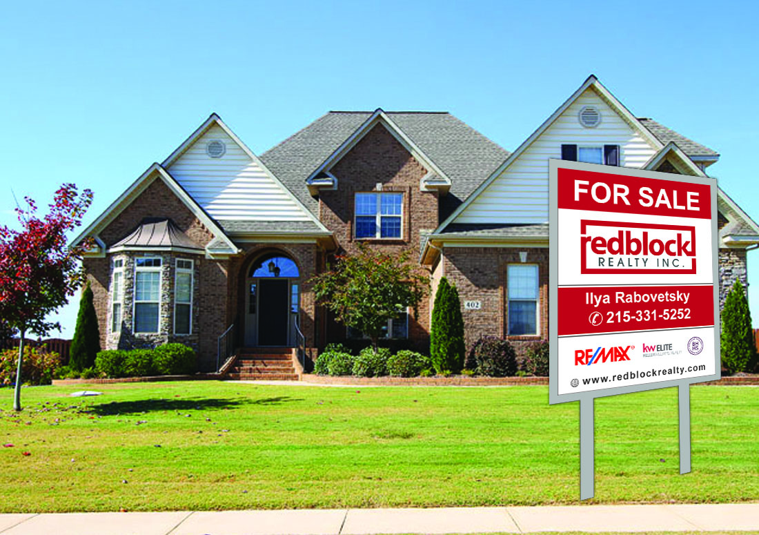 Signage Design by Infinitive Technology for REDBLOCK Realty Inc. | Design #12250340