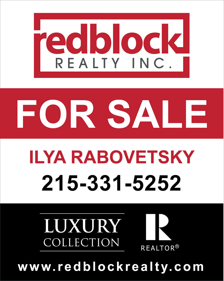 Signage Design by Infinitive Technology for REDBLOCK Realty Inc. | Design #12366089