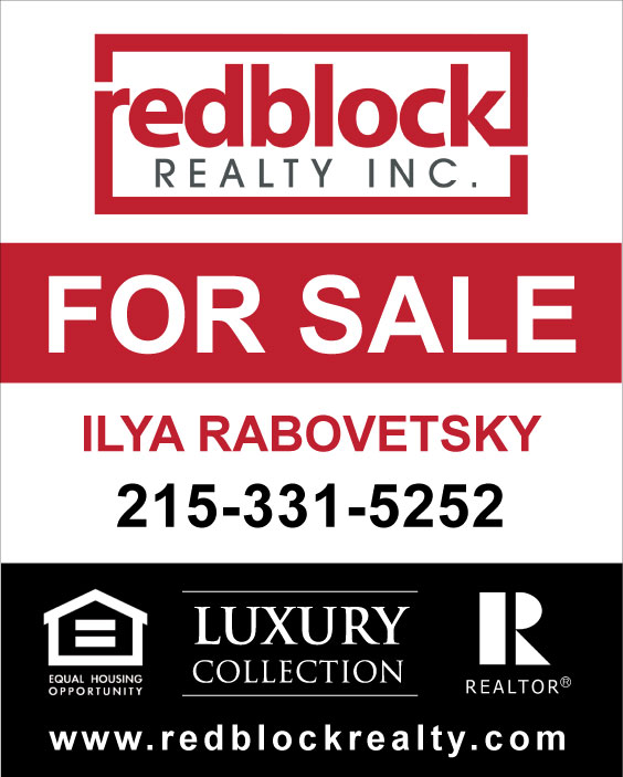 Signage Design by Infinitive Technology for REDBLOCK Realty Inc. | Design #12375548