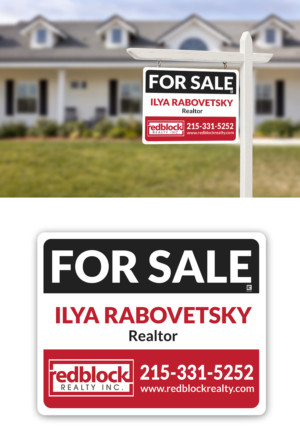 Signage Design by aspiremedia for REDBLOCK Realty Inc. | Design: #12210867