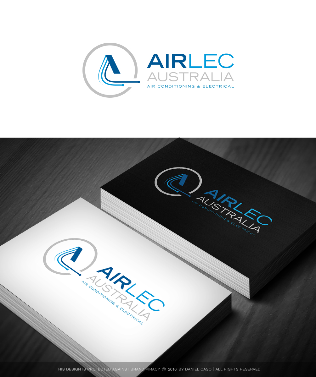 Diseño de Logo por Daniel Caso Design para Airlec Australia | Diseño #12390361