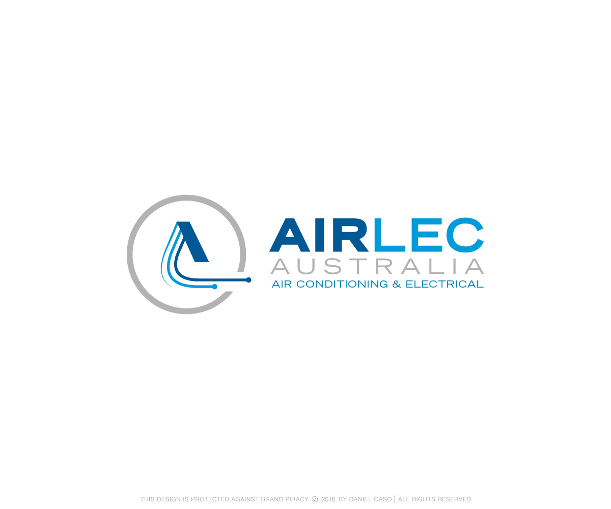 Diseño de Logo por Daniel Caso Design para Airlec Australia | Diseño #12514368