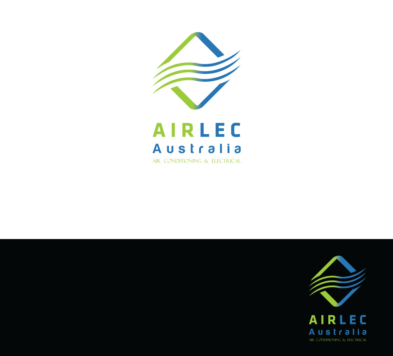 Logo Design by MAK45 for Airlec Australia | Design #12417824