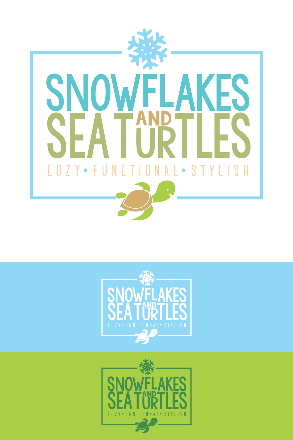 Design de Logo par Gigih Rudya pour Snowflakes and Sea Turtles | Design #12244352