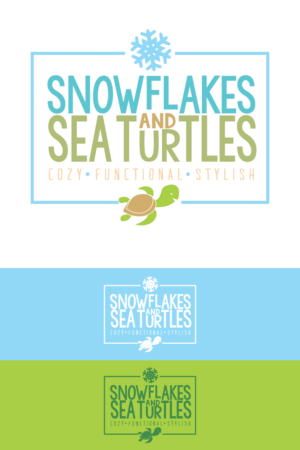 Logo Design by Gigih Rudya for Snowflakes and Sea Turtles | Design: #12244352