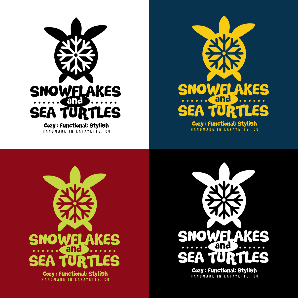 Logo Design by USTbombet1972 for Snowflakes and Sea Turtles | Design #12243036