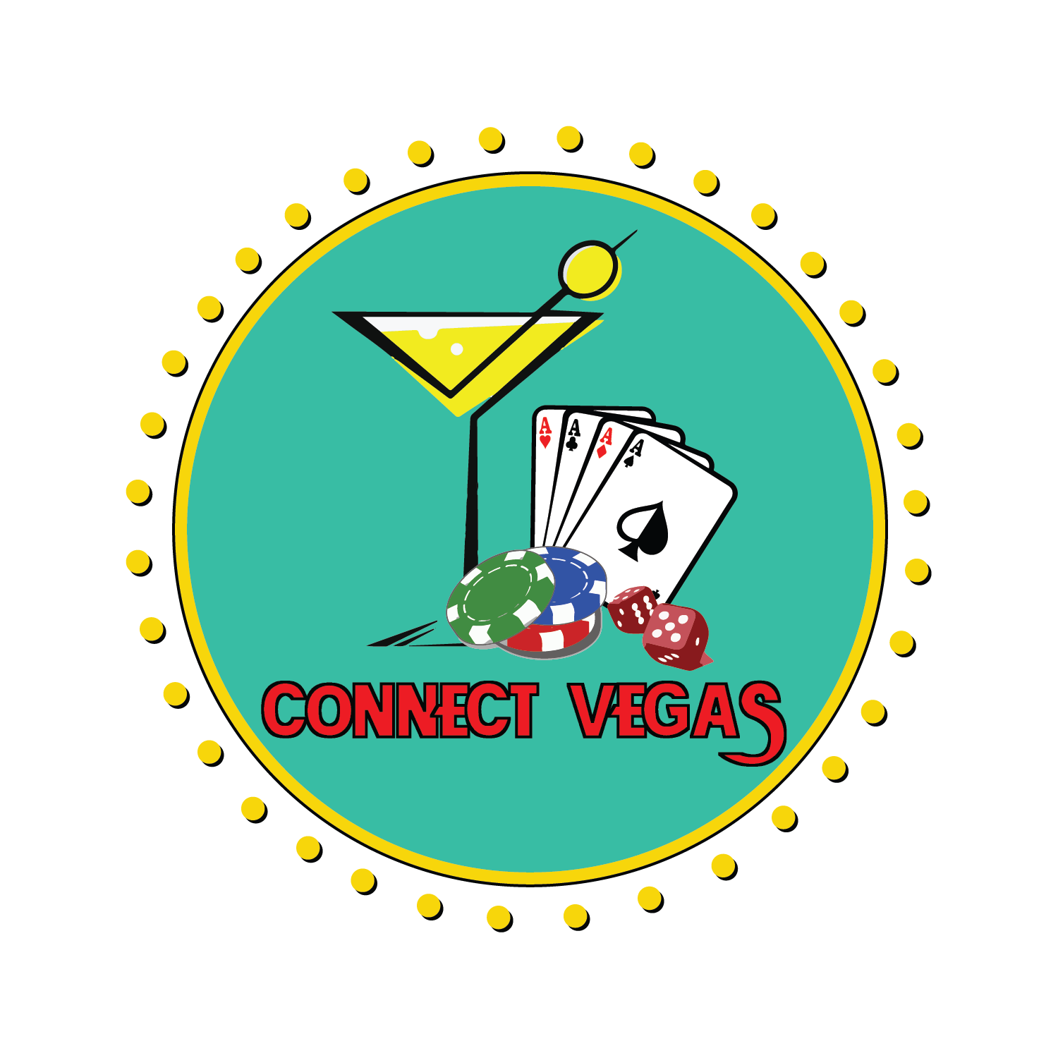 Logo Design by sakthihsr95 for Connect Vegas | Design #12297601