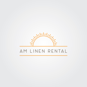 Logo-Design von Irina Makedonska für AM Linen Rental | Design: #12179849