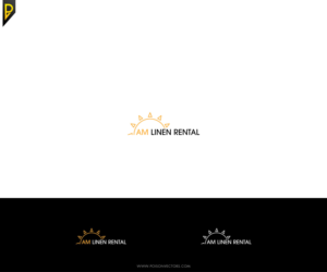 Logo-Design von poisonvectors für AM Linen Rental | Design #12188256