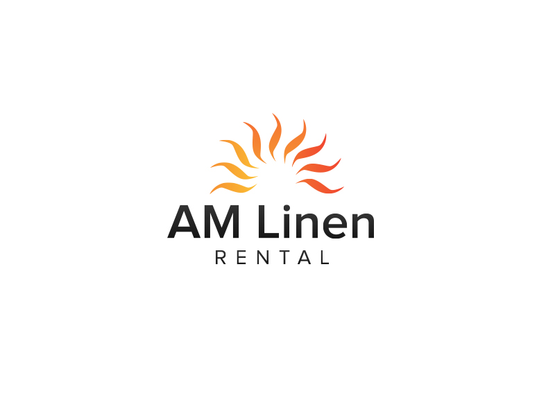 Logo-Design von B.Tibéri für AM Linen Rental | Design #12168209