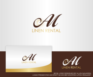 Logo-Design von alvinnavarra für AM Linen Rental | Design: #12169828