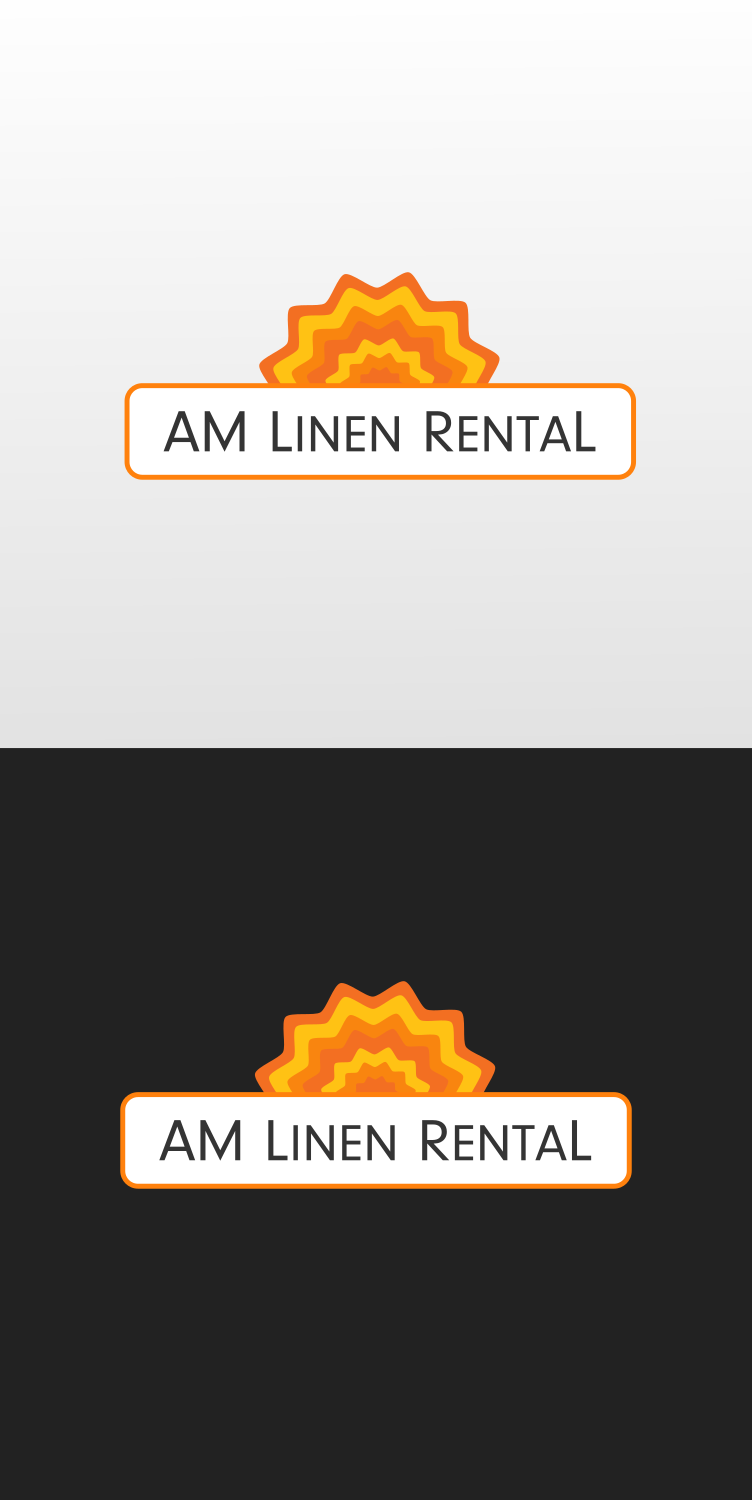 Diseño de Logo por firmanda0612 para AM Linen Rental | Diseño #12186769
