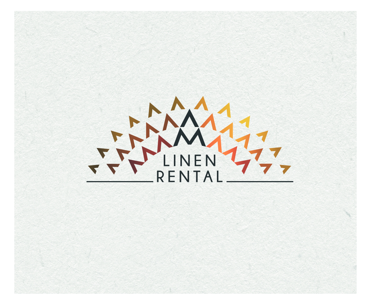 Diseño de Logo por bdk1976 para AM Linen Rental | Diseño #12152623