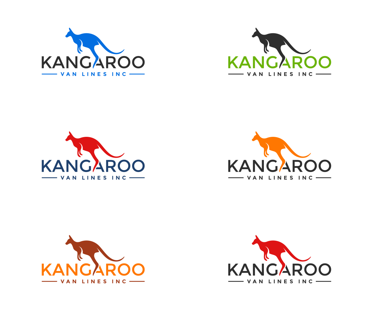 Logo-Design von artsterdam für kangaroo van lines inc | Design #12230850