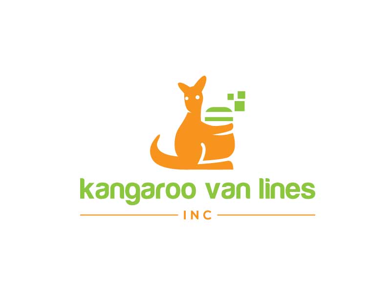 Logo-Design von spring TM für kangaroo van lines inc | Design #12128334