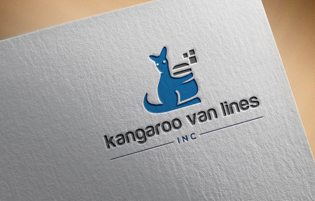Logo Design by spring TM for kangaroo van lines inc | Design #12231282
