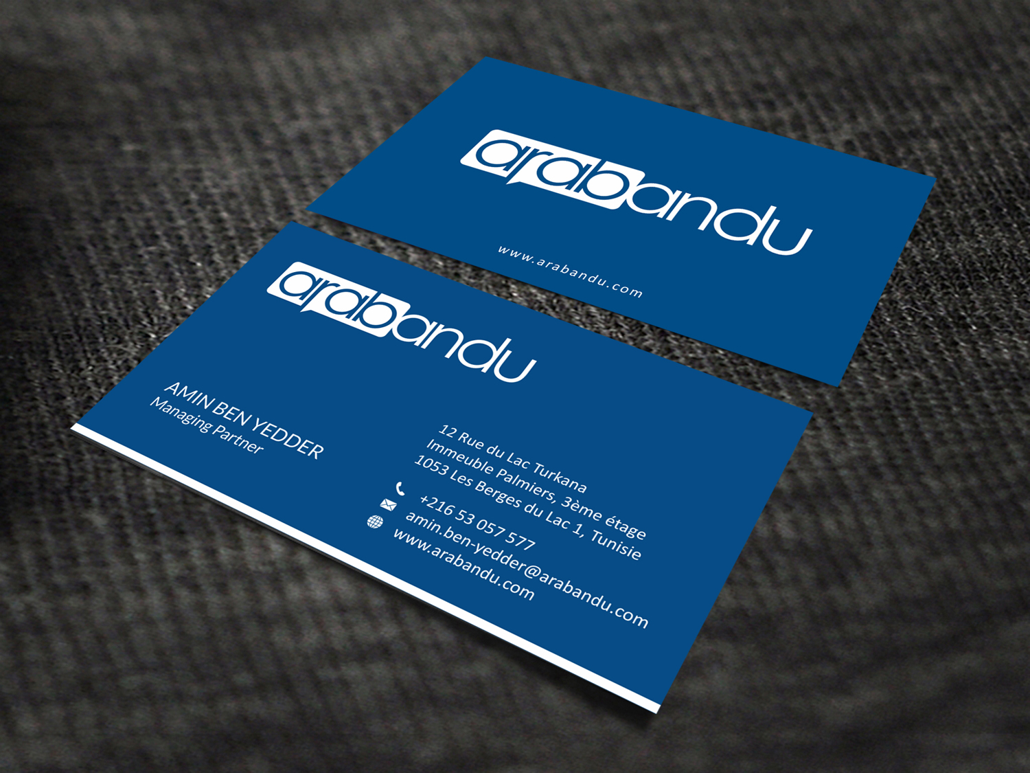 Diseño de Tarjeta de Presentación por SKYdesign para Gerandu GMBH | Diseño #12134499