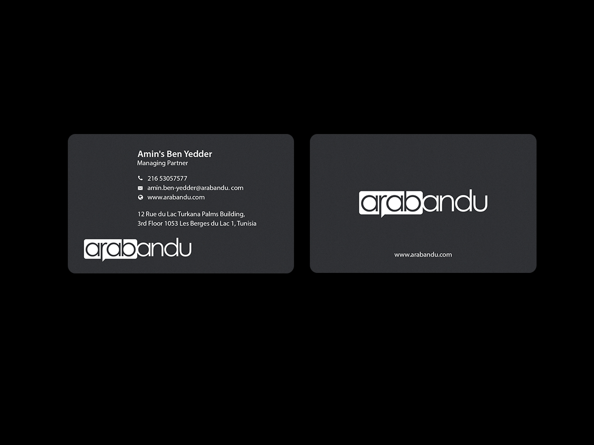 Business Card Design by Creations Box 2015 for Gerandu GMBH | Design #12145586