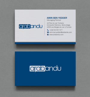 Business Card Design by chandrayaan.creative for Gerandu GMBH | Design: #12154430