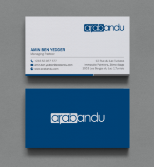 Business Card Design by chandrayaan.creative for Gerandu GMBH | Design: #12154433