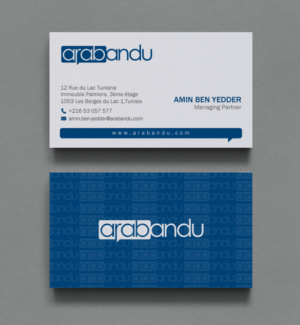 Business Card Design by chandrayaan.creative for Gerandu GMBH | Design: #12154442