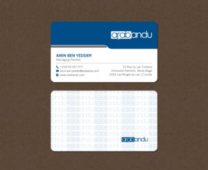 Business Card Design by chandrayaan.creative for Gerandu GMBH | Design: #12154443