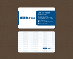 Business Card Design by chandrayaan.creative for Gerandu GMBH | Design: #12154453