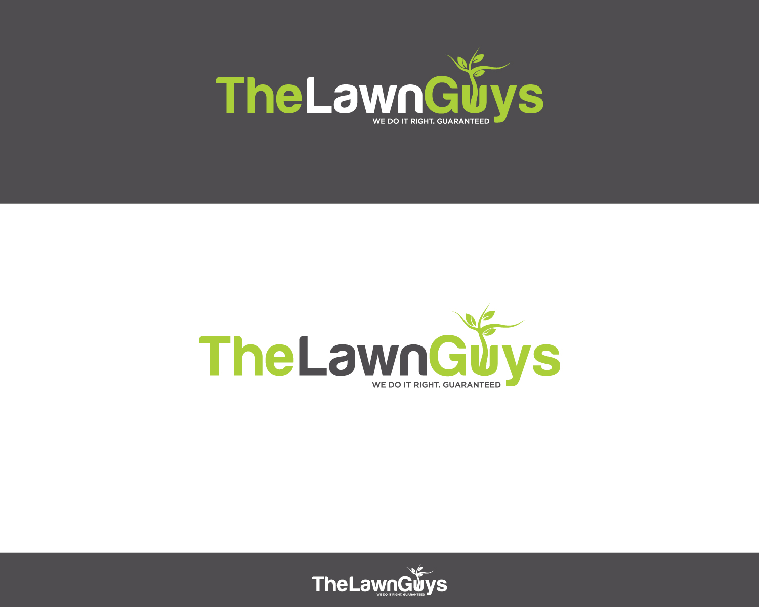 Logo Design by Atec for The Lawn Guys | Design #12160224